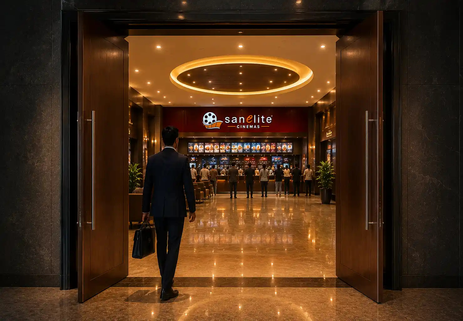 Sanelite Cinemas luxury auditorium