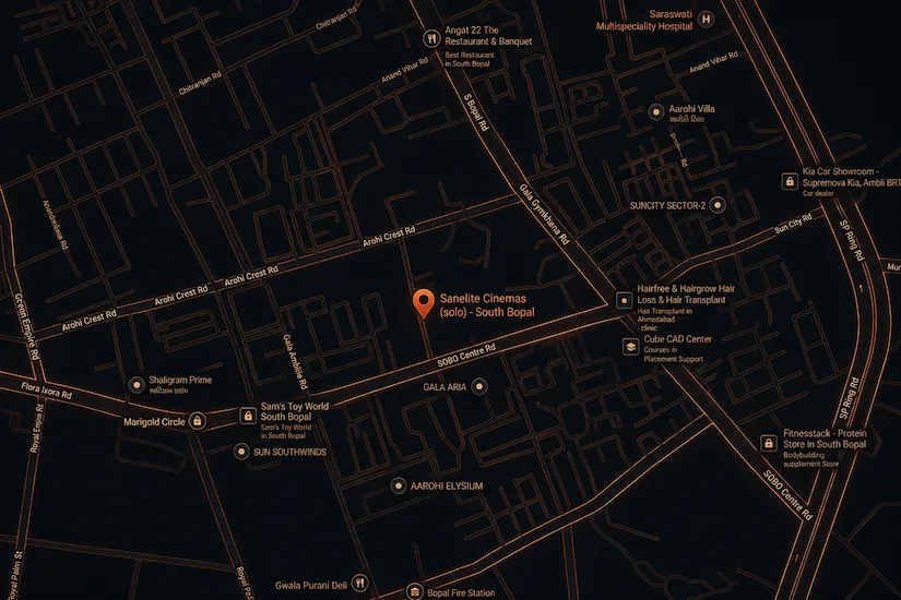 Sanelite SOBO Map