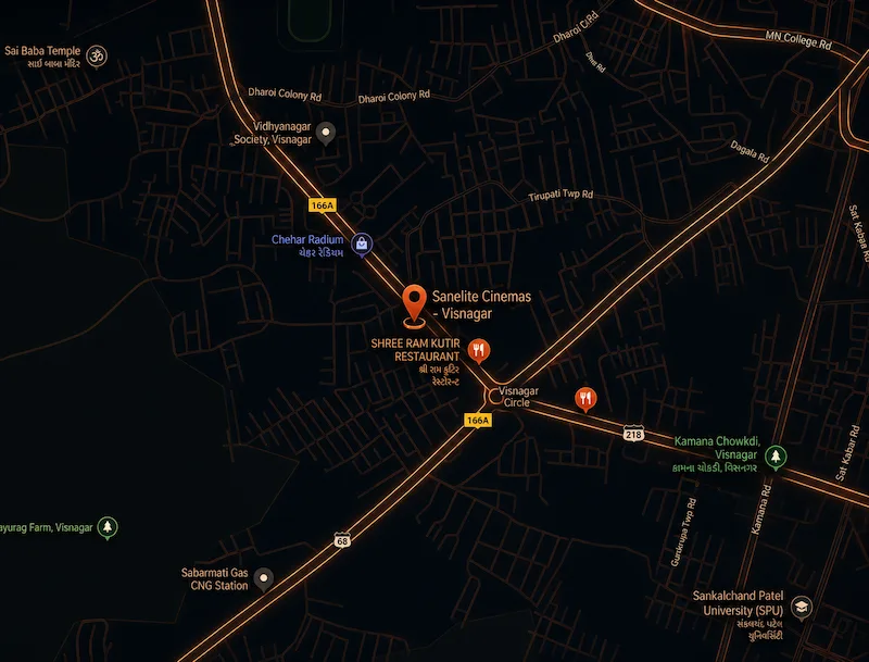 Sanelite Visnagar Map